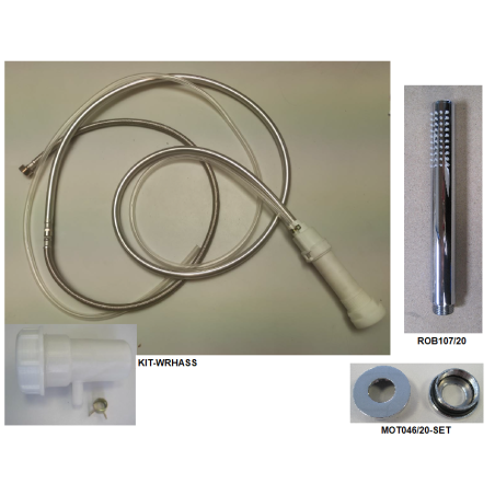 ENS-WRHASS-KIT FLEXIBLE DOUCHETTE RÉCUPÉRATEUR D'EAU