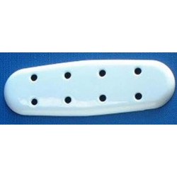 RAMPE DORSALE CLIPSABLE BLANCHE