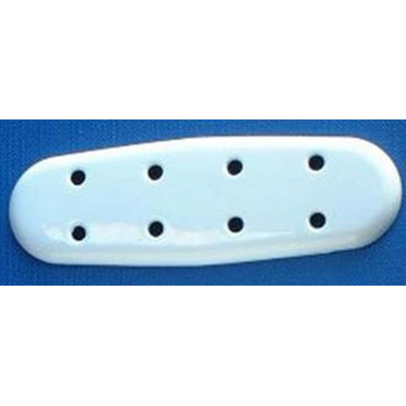 RAMPE DORSALE CLIPSABLE BLANCHE 