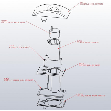 PLATINE SERRAGE AROMA COMPACT